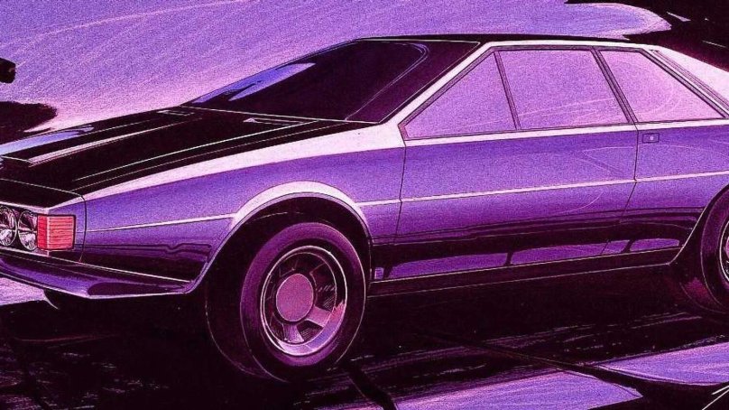 Audi Karmann ASSO di Picche Concept 1973 года.