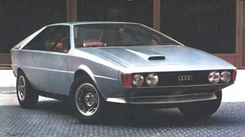 Audi Karmann ASSO di Picche Concept 1973 года.