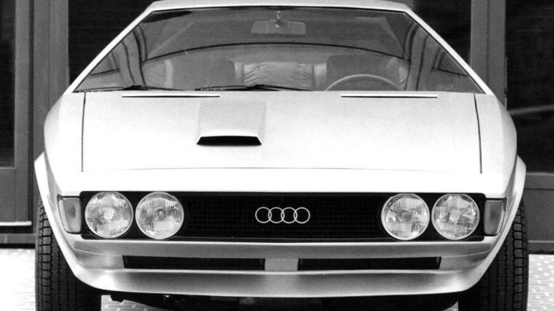 Audi Karmann ASSO di Picche Concept 1973 года.