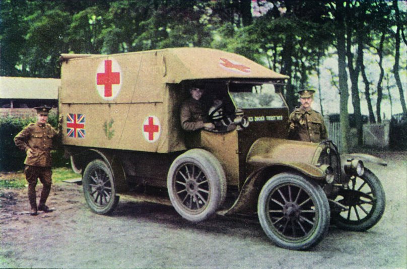 Автомобили первой мировой войны 1914-1918