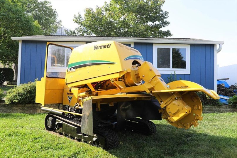 Вермеер пнедробилка