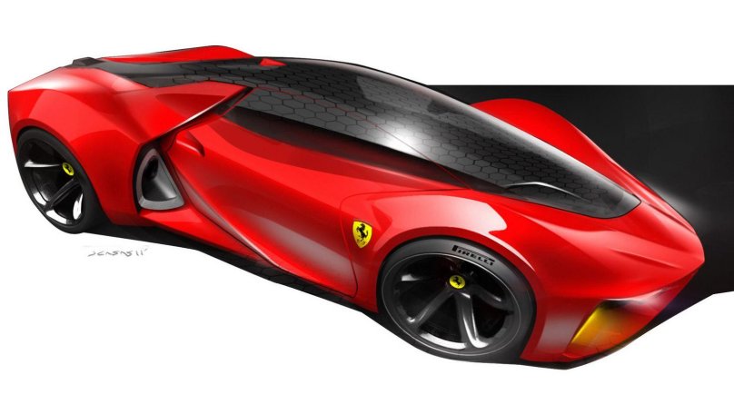 Феррари будущего концепты