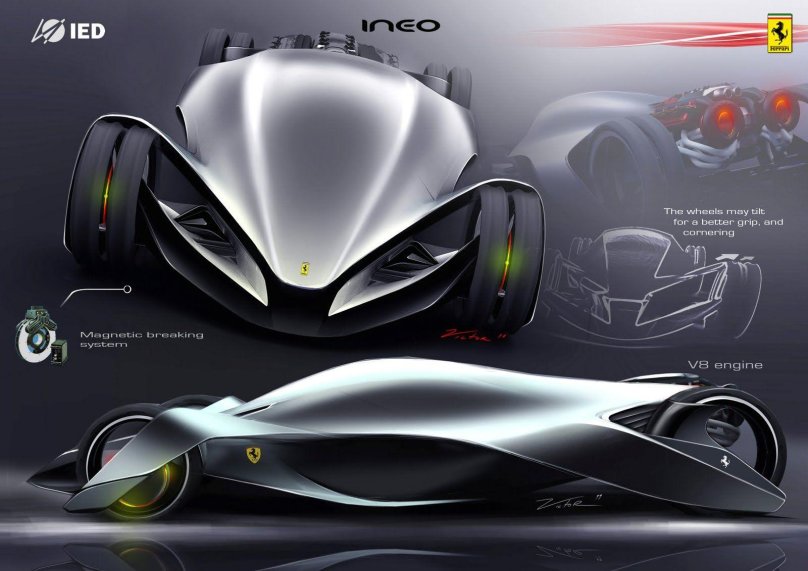 Феррари будущего концепты