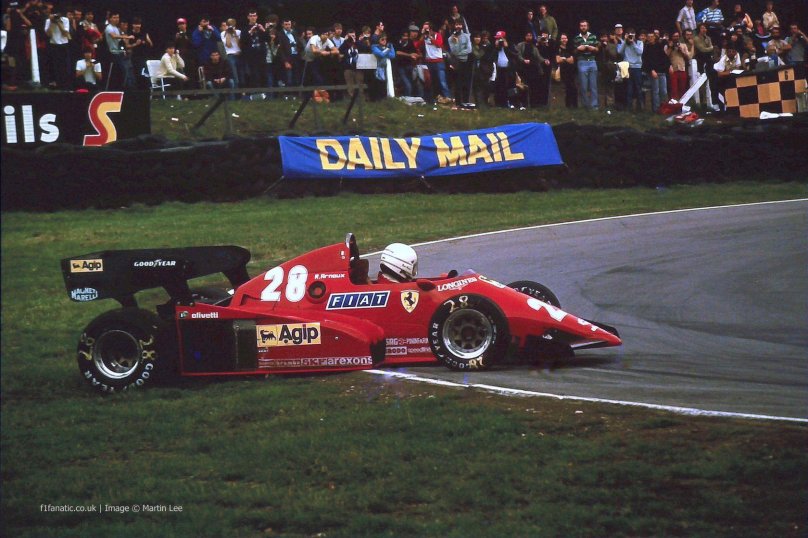 Rene Arnoux Ferrari 126 c3 1983