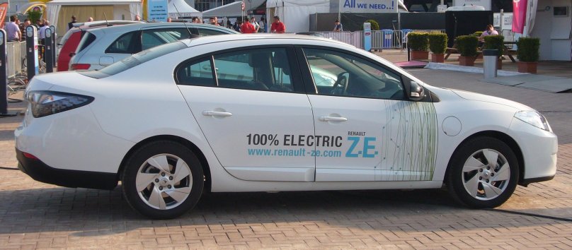 Рено Флюенс электромобиль