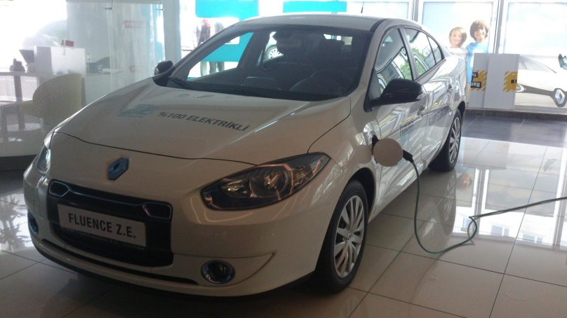 Рено Флюенс коричневый