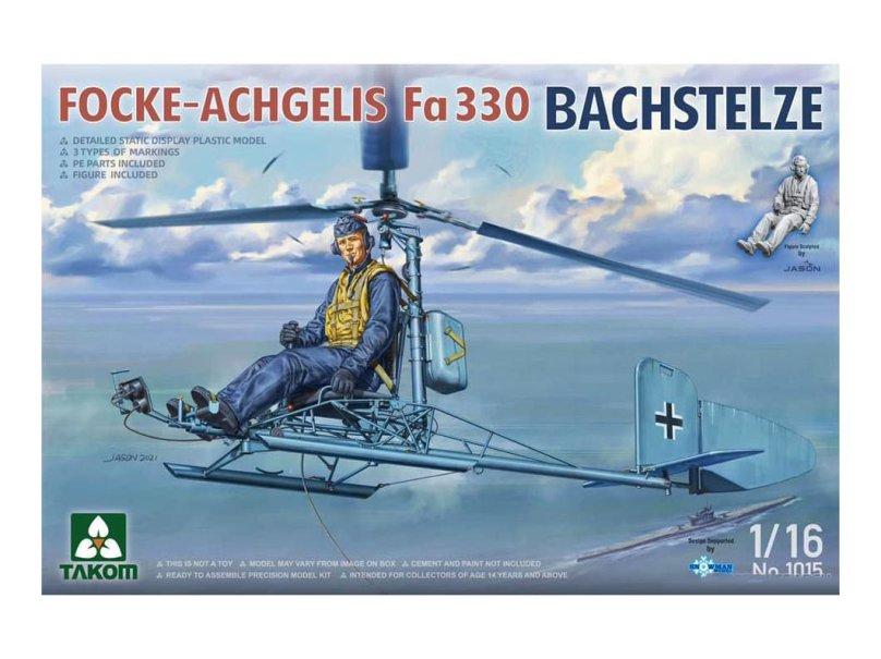 Сборная модель Focke-ACHGELIS fa-330 Bachstelze