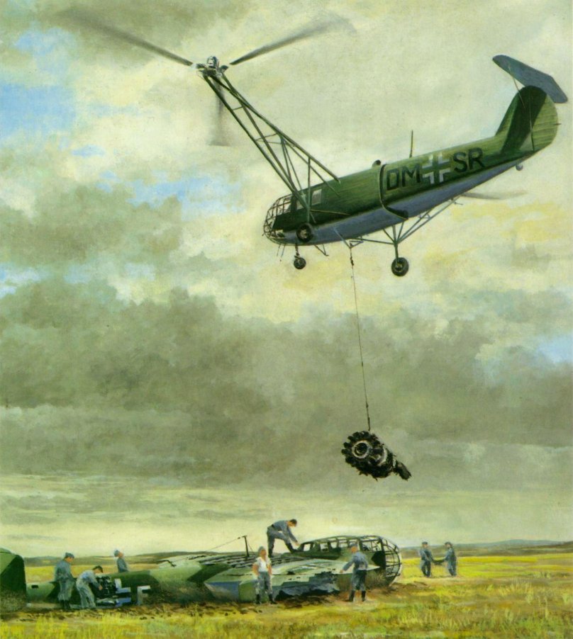 Вертолеты второй мировой