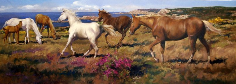 Спартако Ломбардо лошади