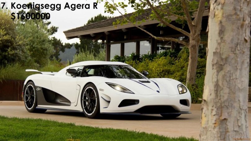 Машина Koenigsegg Agera r