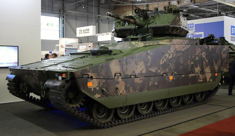 Шведская БМП cv90