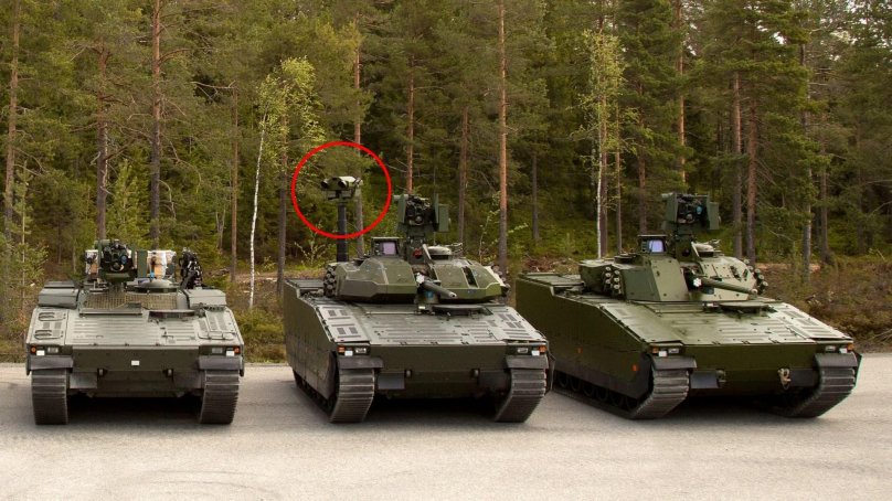 Шведская БМП cv9040