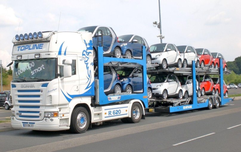 Автовоз Скания 2021