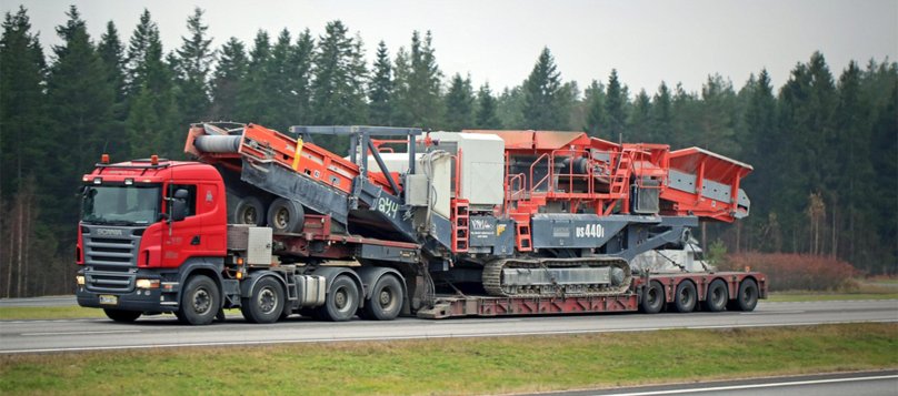 Скания негабарит