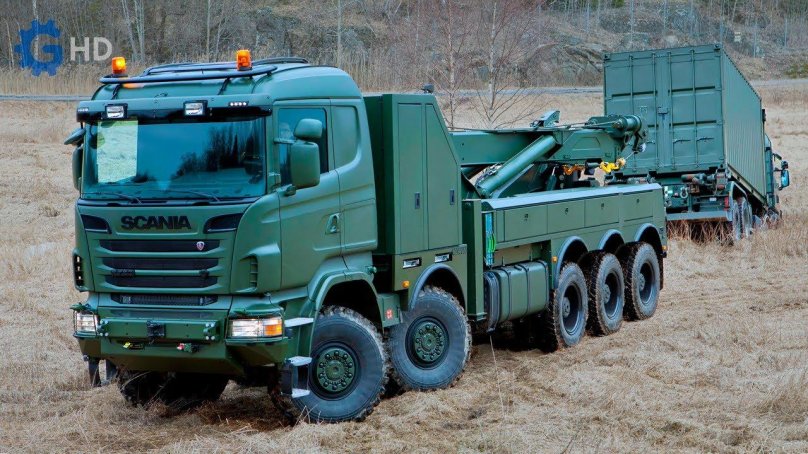 Scania Military 8x8