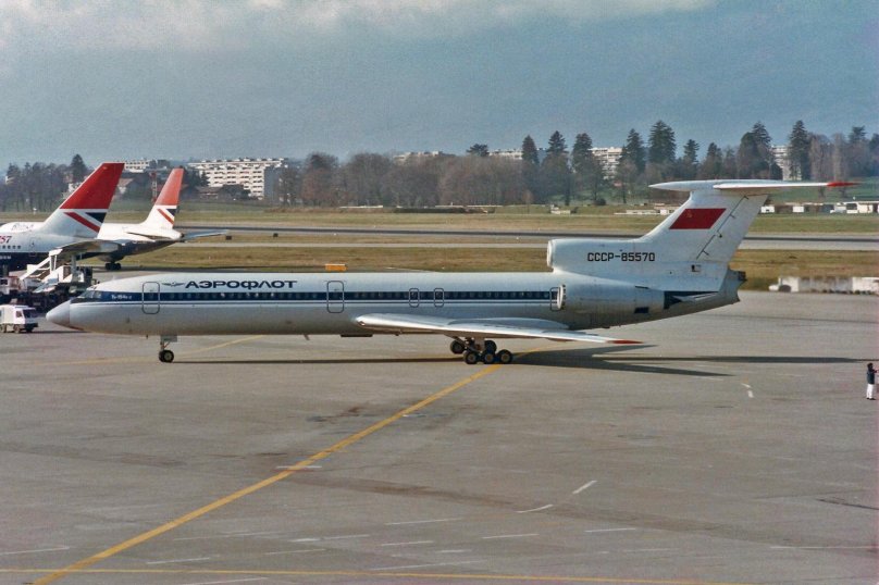 Ту-154м Аэрофлот СССР