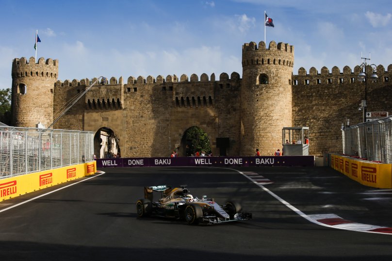 Трасса f1 Баку