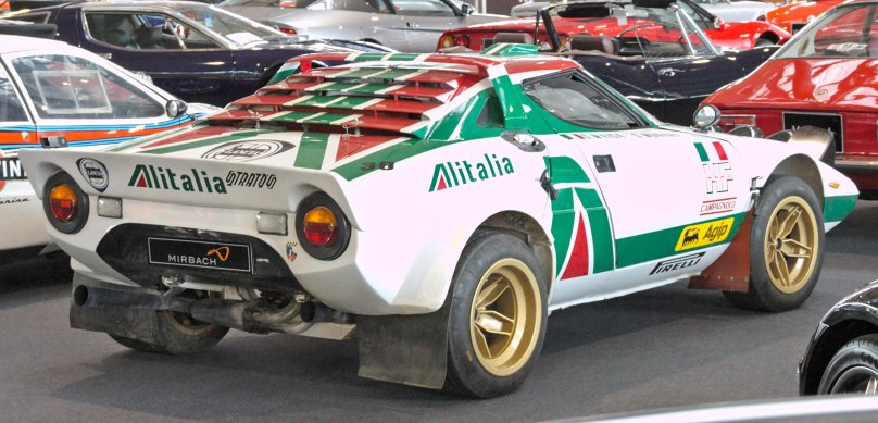 Lancia Stratos 3 поколения год выпуска