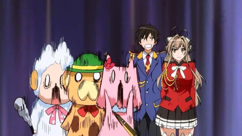 Аниме великолепный парк Амаги