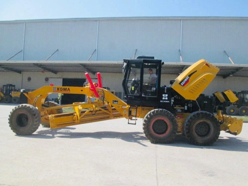 Работа под грейдером