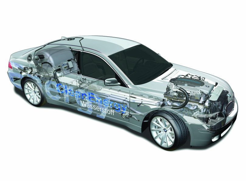 BMW hydrogen 7 двигатель
