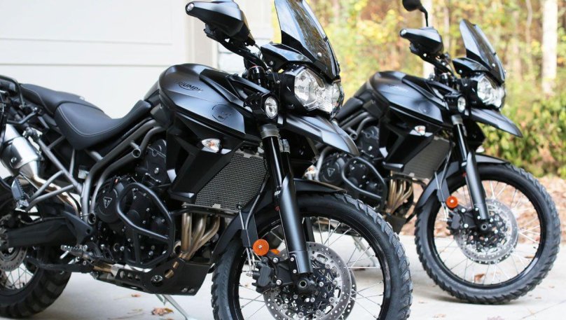 Мотоцикл Триумф тигр 800