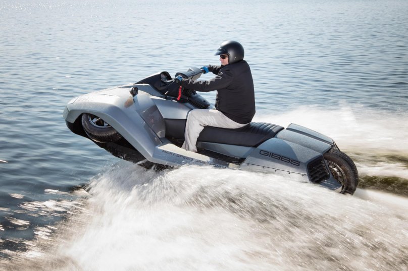 Мотоцикл амфибия biski