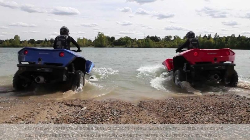 Вездеход Gibbs амфибия