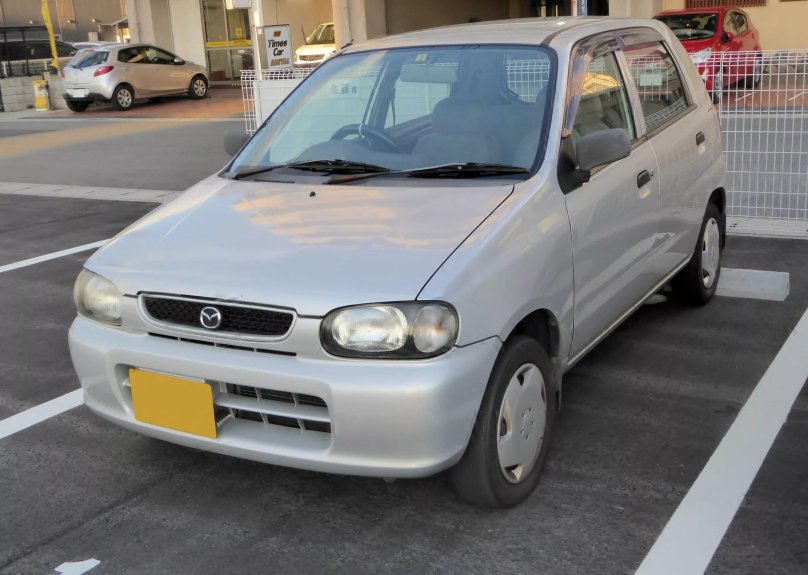 Mazda Carol и Suzuki Alto