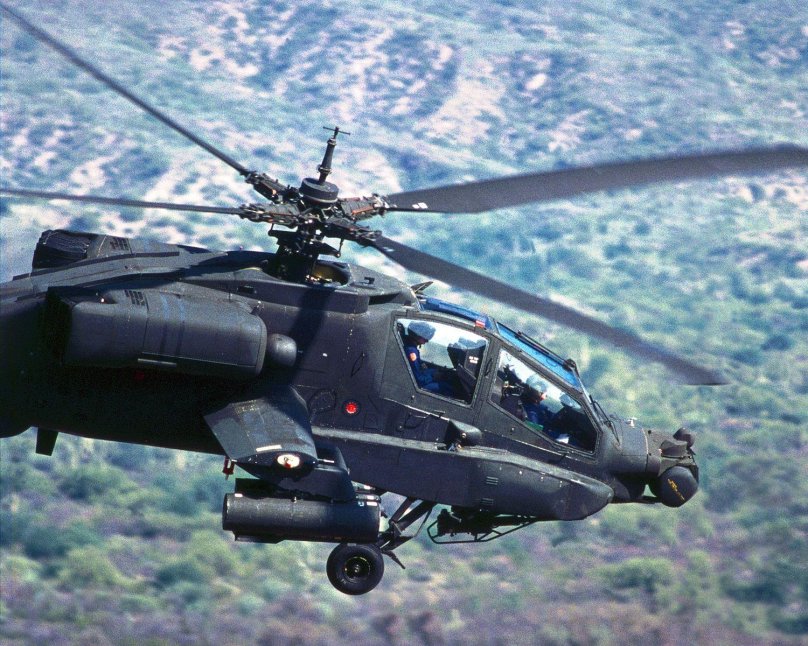 Вертолёт Апач чёрная акула