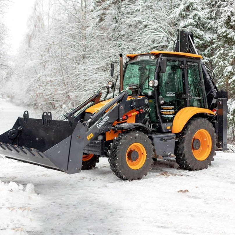 Cukurova 885 экскаватор погрузчик