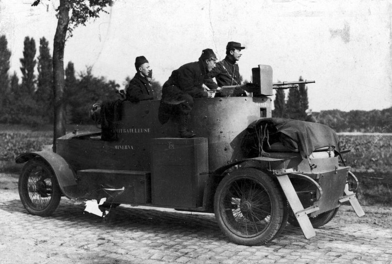 Минерва броневик бельгийский