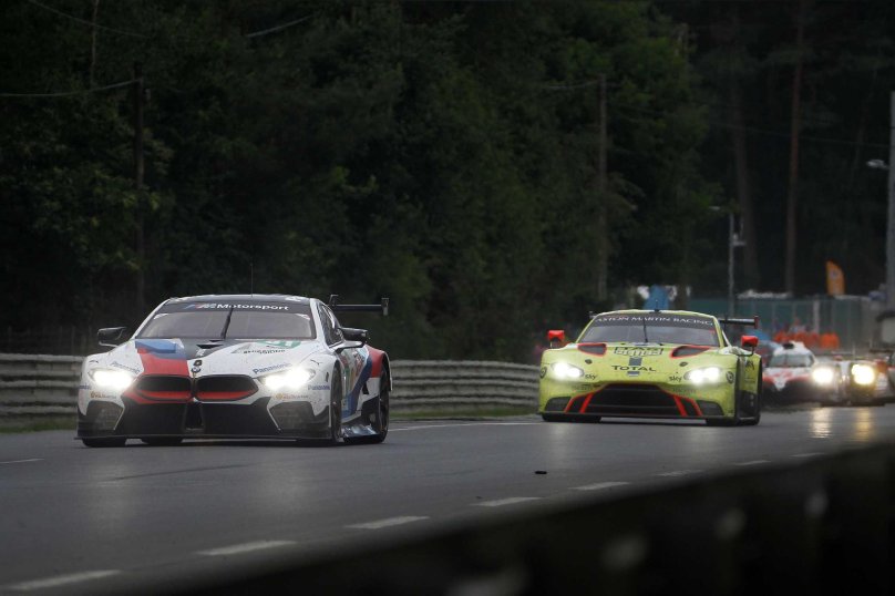 BMW m8 GTE le mans