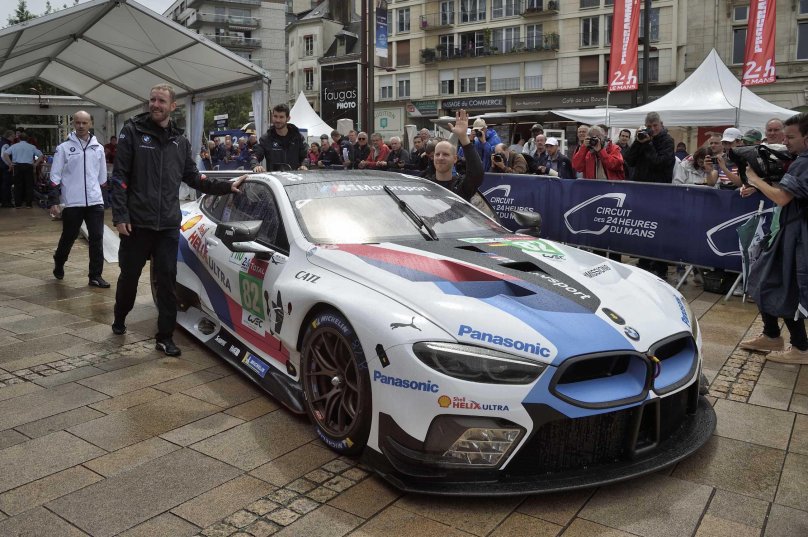 BMW m8 GTE le mans