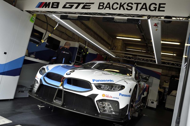 BMW m8 GTE le mans