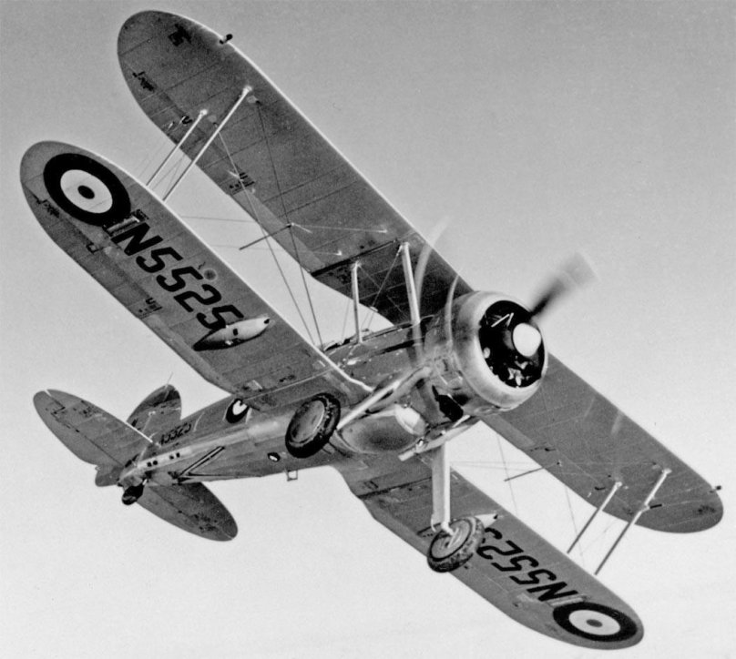 Истребитель Глостер Гладиатор