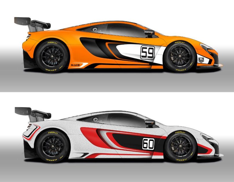 MCLAREN 650s livery