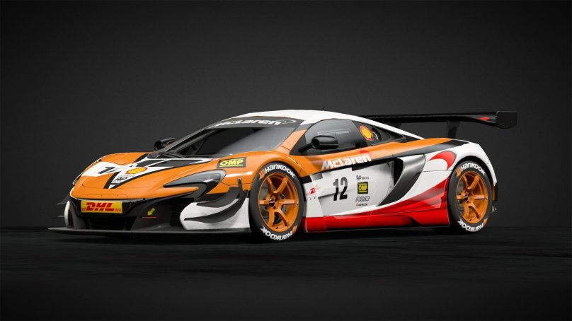 MCLAREN 650s livery