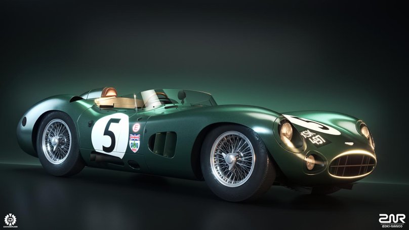 Aston Martin dbr1 1956