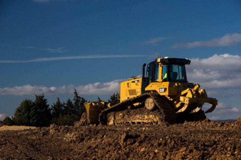 Бульдозер Cat d6n LGP