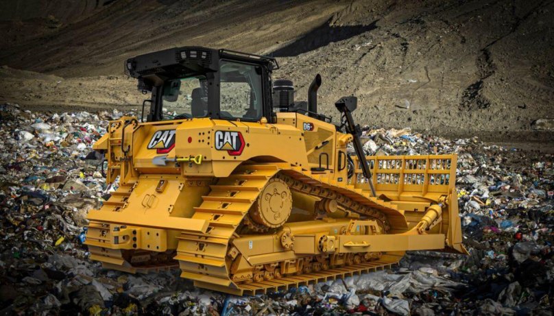 Caterpillar d6d бульдозер