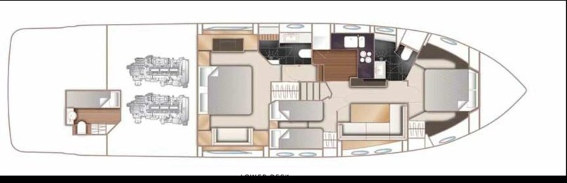 Яхта принцесса v62