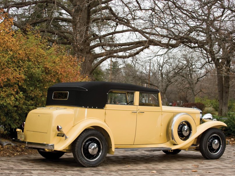 Marmon Sixteen Convertible sedan 1933 года