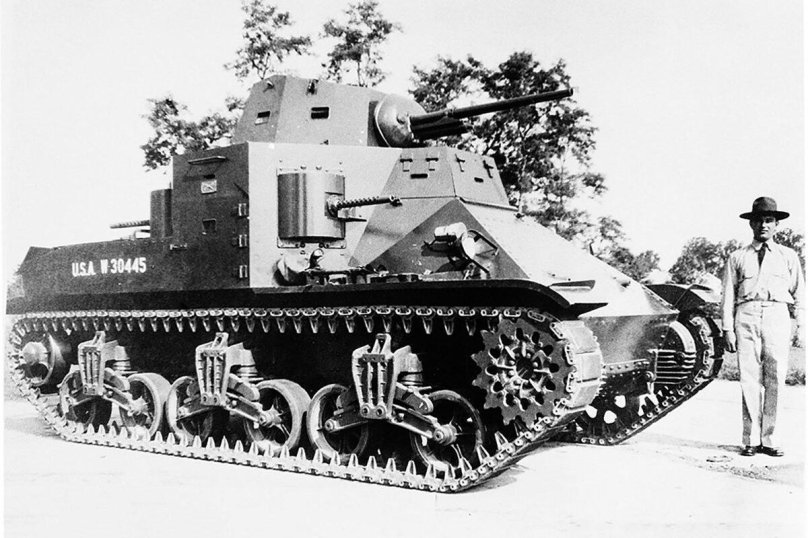 М2а1 танк второй мировой