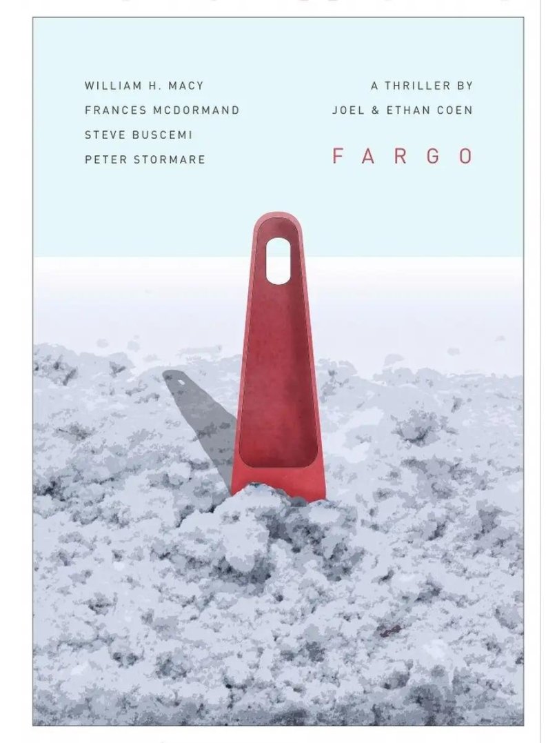 Фарго минималистичный Постер