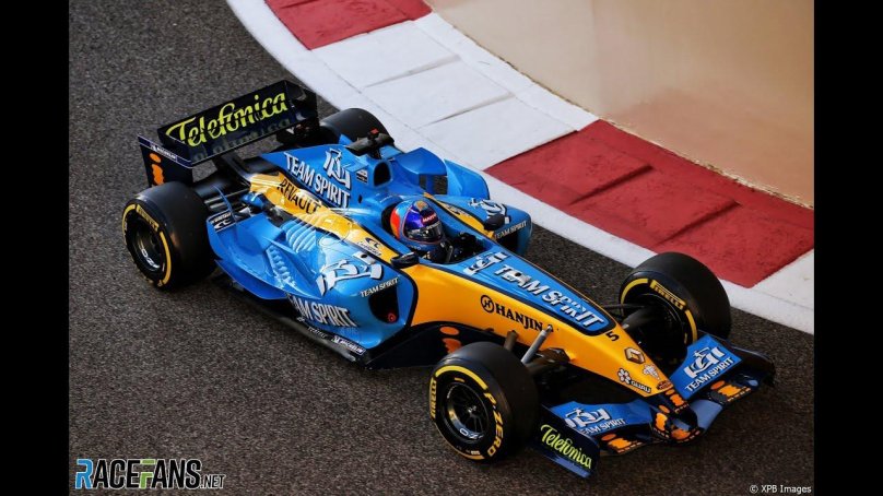 Renault r25 Фернандо Алонсо 2005