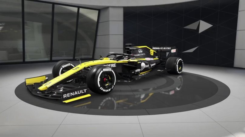 Болид ф1 Рено