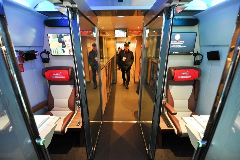 Сапсан вагон купе переговорная