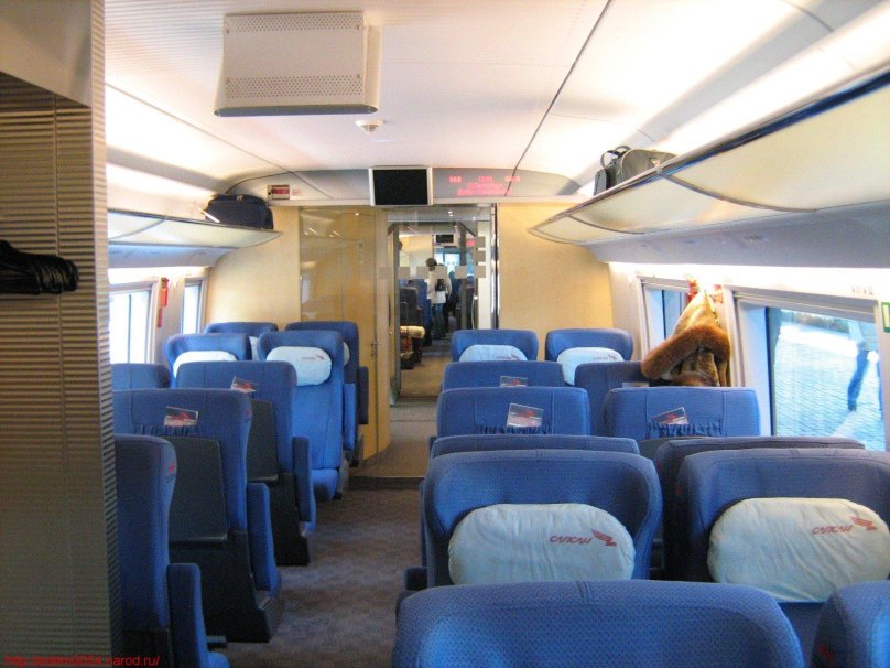 Вагон эконом 2с Сапсан