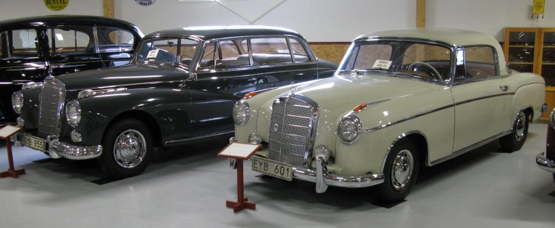 Модельный ряд Мерседес 1960